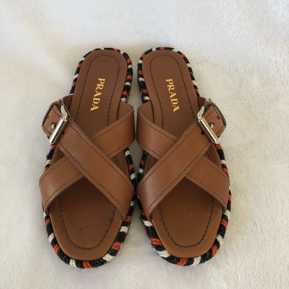 MICHAEL KORS Sandals Black Strappy GLADIATOR Flats Woven Leather MONTEREY New | eBay